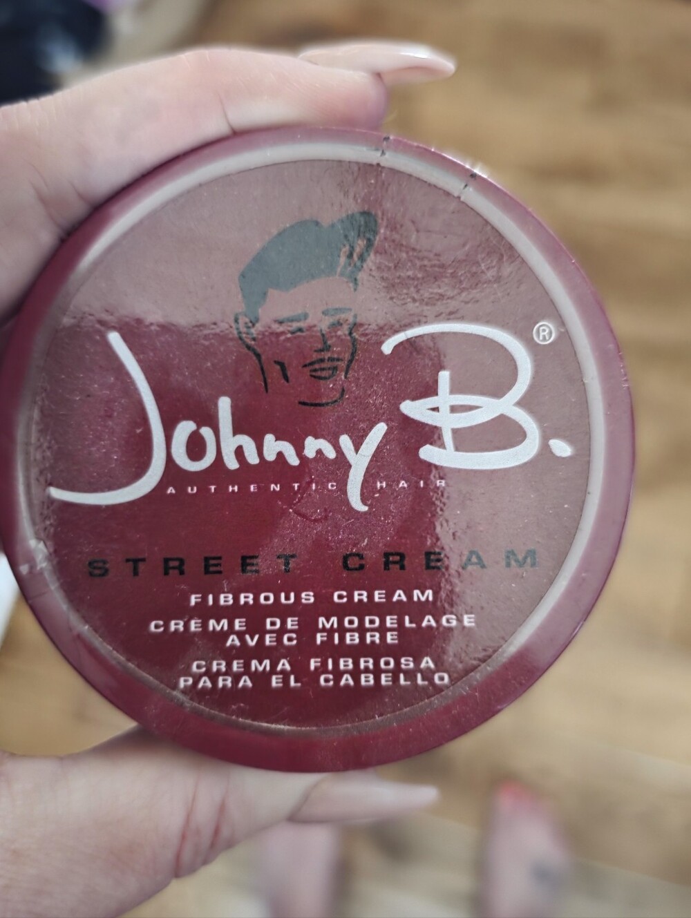 Johnny B Street Cream Fibrous Cream 2.25 oz| HAIR STYLING | New/Sealed